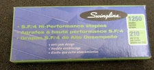 Swingline Staples, S.F. 4, Premium Staples forDesktop Staplers, 1/4" w 4 strips