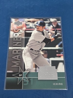 2004 National Trading Card Day #UD-3 Ichiro Seattle Mariners Baseball Card 6B