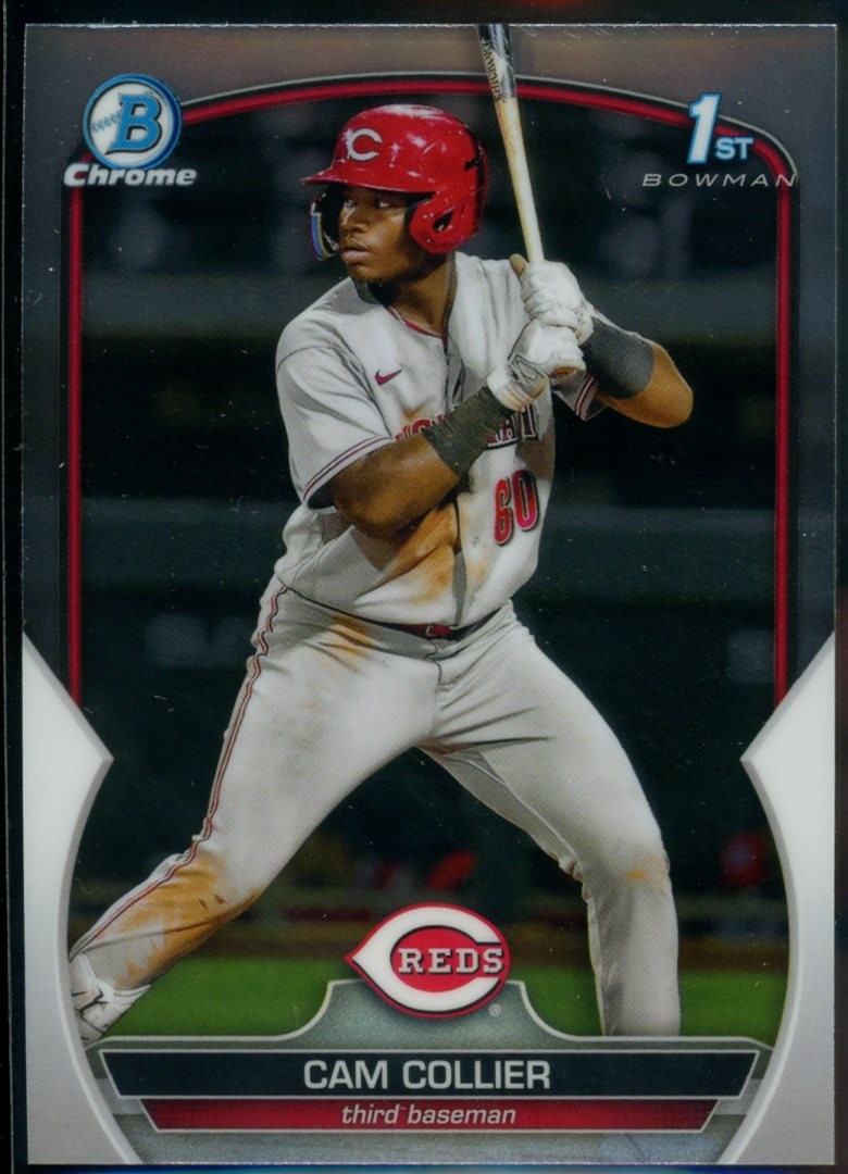 2023 Bowman #BCP-125 Cam Collier Chrome 1st Bowman