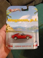 Hot Wheels 2013 Retro Entertainment Magnum, p.i. - Ferrari 308 GTS QV Red X8908