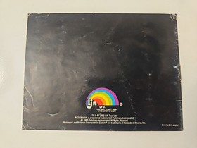 Pictionary Instruction Manual Only Nintendo NES