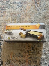 Boska Partyclette - mini raclette set for one person. Still in the box & unused