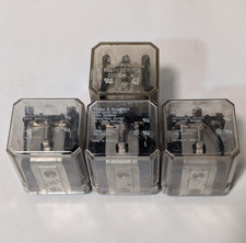 Lot of 4 Gen Purpose Relays Potter Brumfield KUP-5A15-120, KUP-11A15-120, 999KUE