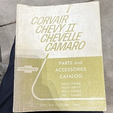 Corvair Chevy11 Chevelle Camaro Parts Accessories Catalog Corvair Chevy11 Chevelle Camaro Parts Accessories Catalog