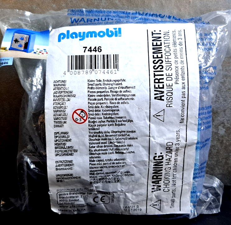 Playmobil City Life - 7446 Tresor (Polybag) - Neu & OVP