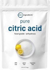 Citric Acid 6 Pounds, Food Grade, Fine Granular Powder 100 Pure, Concentrated