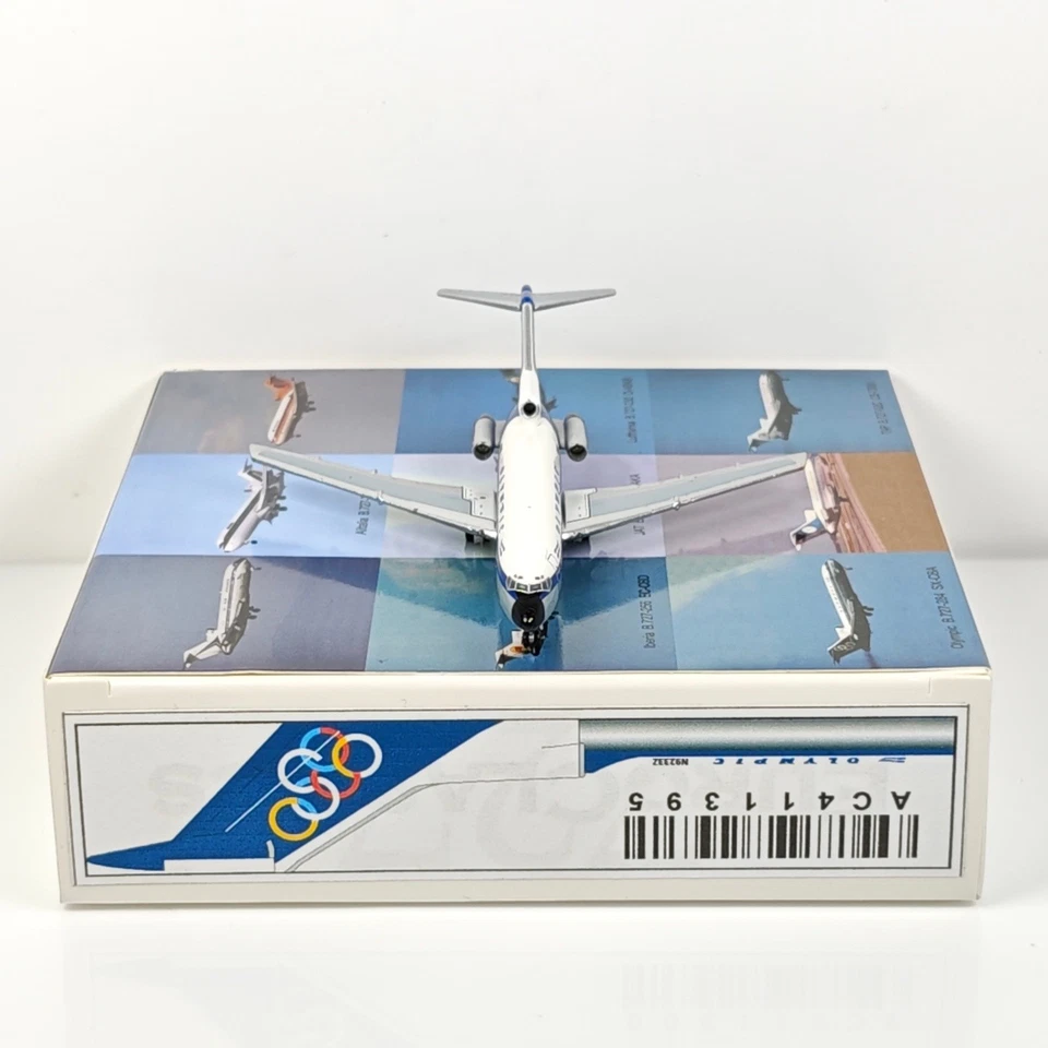 1:400 Aeroclassics Olympic Air B727-100 N9233Z ​Passenger Plane Diecast Model - Image 3 of 4