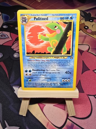 Politoed 27/75 Neo Discovery Regular LP
