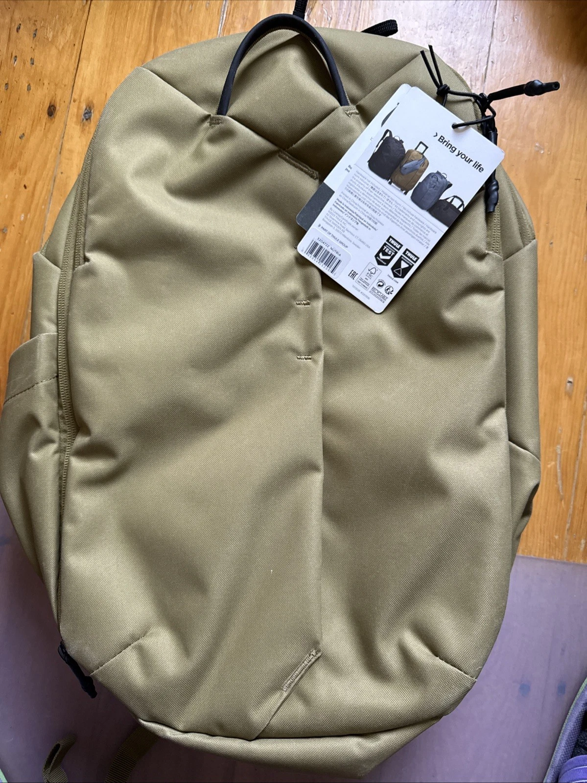 New $200 Thule Sweden Aion Tumi Travel BackPack 28L 150D Polyester 600D 3204722