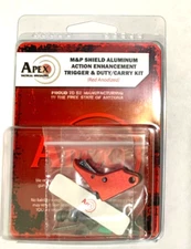 Apex Tactical S&W M&P Shield Duty/Carry Action Enhancement Trigger Kit RED