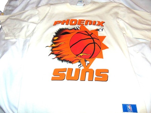 Vintage 90's Nutmeg Phoenix Suns Over Print NBA Shirt Mens Jersey