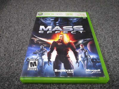 Mass Effect (Microsoft Xbox 360, 2007) COMPLETE Excellent Preowned Fast Ship