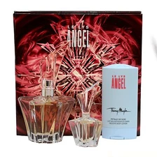 THIERRY MUGLER ANGEL LE LYS 3 PIECE GIFT SET EAU DE PARFUM SPRAY 25ML NIB