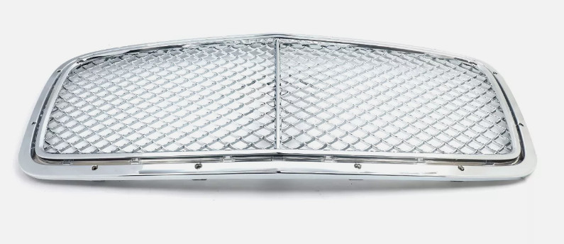 Front Bumper Upper Grille Grill Set For 2013-2019 Bentley Flying Spur