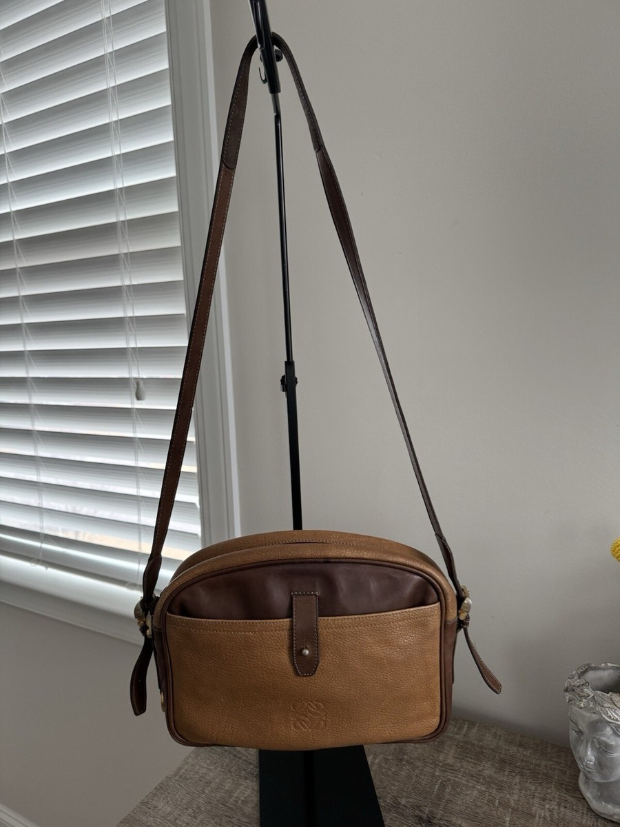 AUTH LOEWE Madrid 1846 Vintage Crossbody Bag | eBay