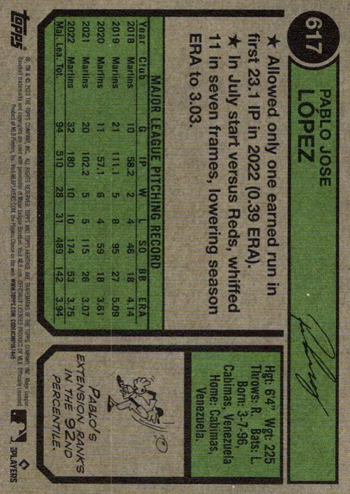 2023 Topps Royal Blue Keegan Akin Baltimore Orioles #617 - Image 2 of 2