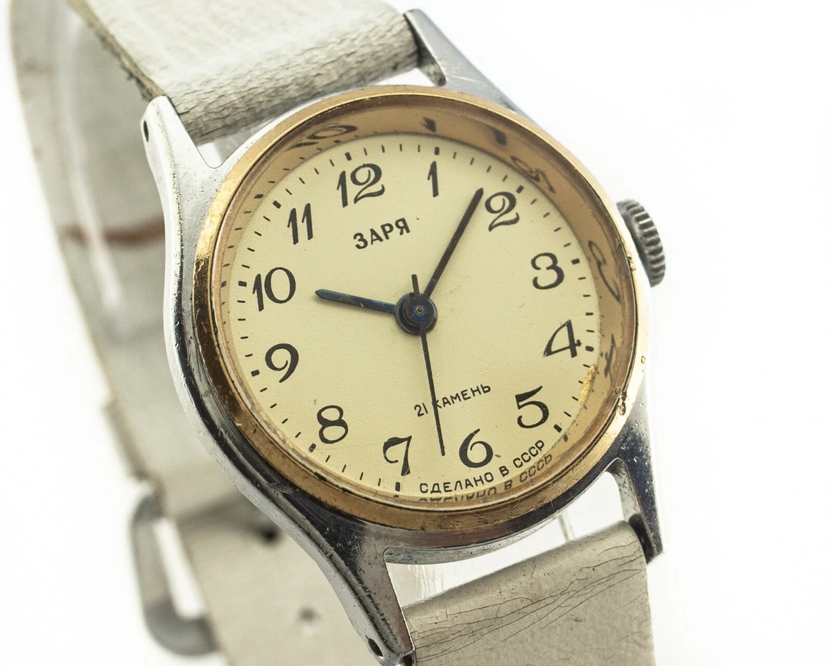 Zaria Mechanical Women s Russian Wristwatches Classic Vintage
