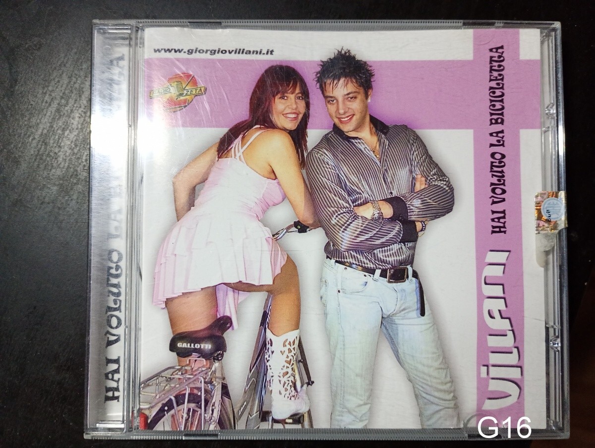 GIORGIO VILLANI hai voluto la bicicletta - CD Radio Zeta G16