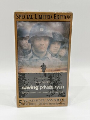 Saving Private Ryan Special Limited Edition Tom Hanks VHS FS