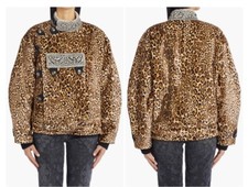 Etro Women's Leopard Print Velvet Jacket Size 40 It $4560+