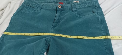 Arizona Jeans Cordurory Jeggings Womens Size 13 Green - Picture 6 of 10