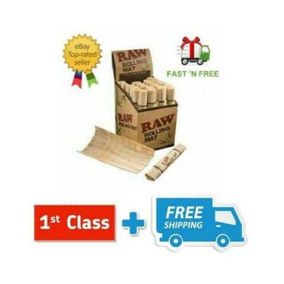 RAW Bamboo Rolling Mat Natural Genuine for use Rolling Papers ...