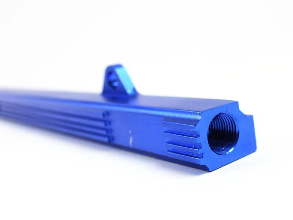 Barra de Inyección Azul High Flow AN6 para Nissan Skyline R32 R33 R34 GTR RB26 - Imagen 3 de 4