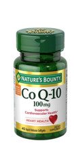 NATURE'S BOUNTY 100 mg Co Q-10 Rapid Release Supplements- -45 Softgels - NEW 