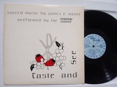 Sacred Music by James E. Moore by Athenaeum Chorale LP Gospel