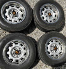 4x Stahlfelgen Original BMW 7er E23 E24 Lemmerz 6Jx14 ET22 Chromring Nabendeckel