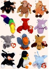1998 TY TEENIE BEANIE BABIES MCDONALDS PLUSH HAPPY MEAL TOYS - U PICK