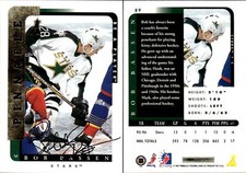 1996-97 Be A Player Autographs #89 Bob Bassen - NM-MT