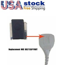 Replacement Belt Clip For Remote Speaker Microphone Portable Two Way Radio Replacement Belt Clip For Remote Speaker Microphone Portable Two Way Radio