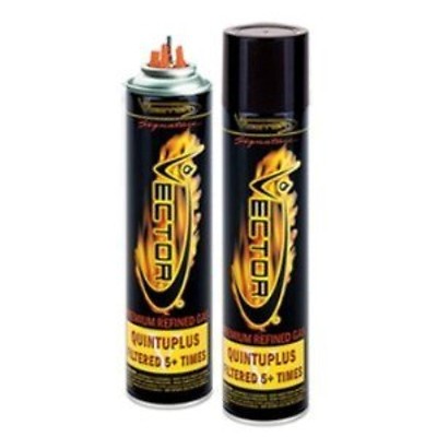 Vector Premium Refined Quintuplus Butane 5x Times Refined 300ml (1) Can Refills