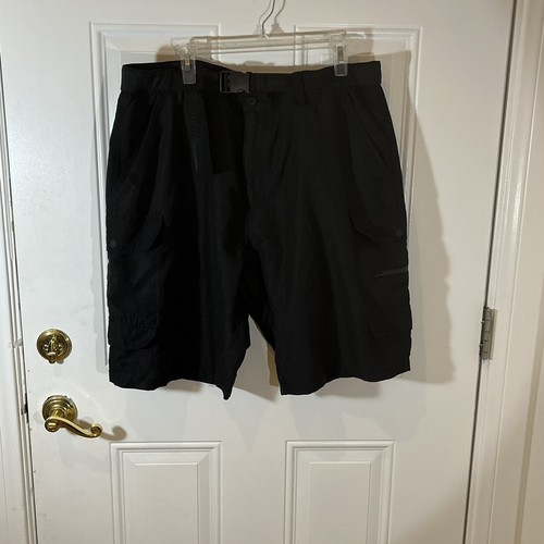 Denali Black Cargo Shorts With Belt 40w eBay