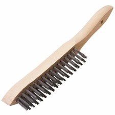 Image of Draper H/DUTY WIRE SCRATCH BRUSH 3ROW 31548 Heavy Duty Wire Scratch Brushes,