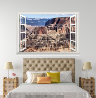 3D Berg Landschaft 462 Offen Windows WallPaper Wandbilder Mauer Druck Deco Cobb