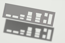 ASUS Prime A620-Plus Wifi 6 IO Backplate Shield, 3D Printed, Black/White Color