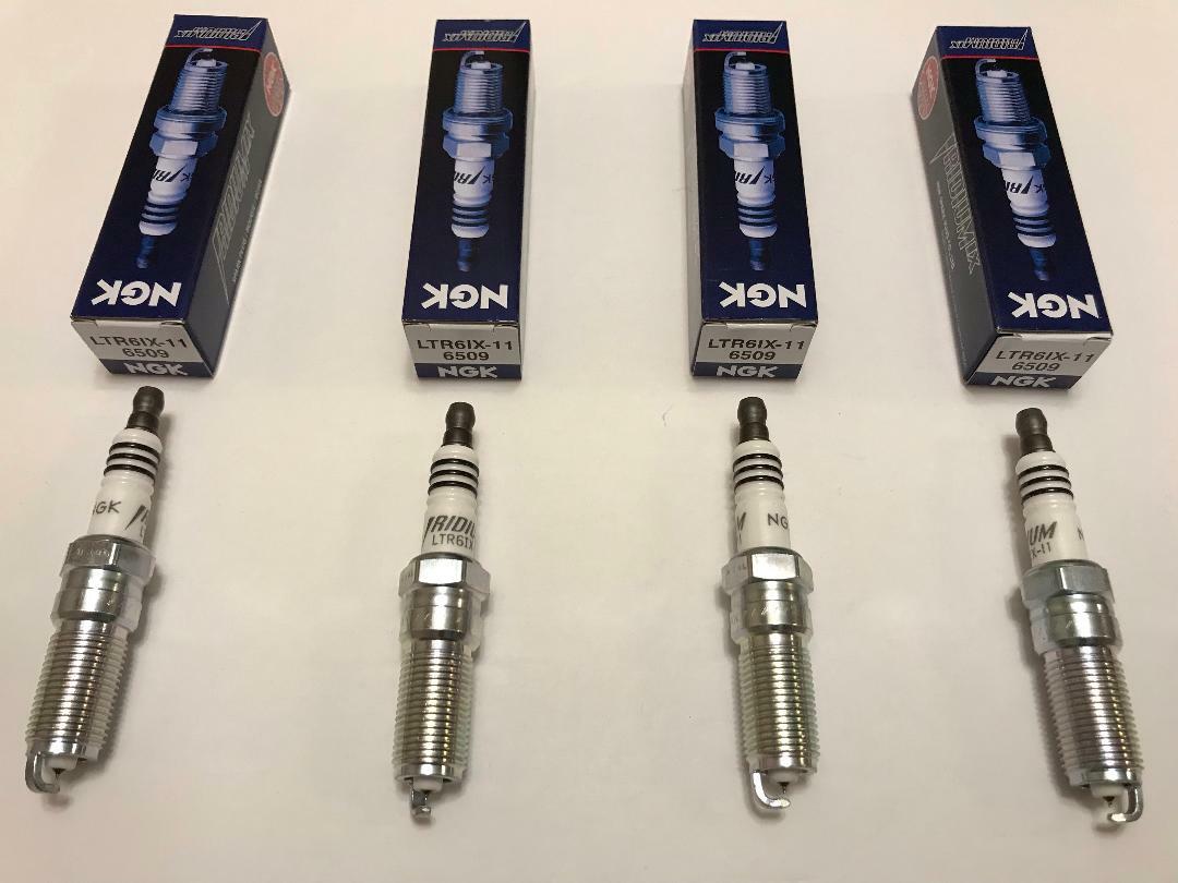 4PC New NGK IRIDIUM IX Resistor Performance Power Spark Plugs LTR6IX11 # 6509