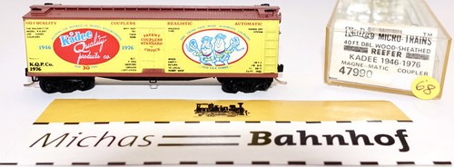 Micro Trains Line 47990 40' Sheathed Reefer Kadee 1976 N 1:160 f68 å | Zustand: Gebraucht