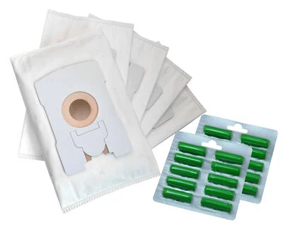 FSPRODUKTE 20 Staubsaugerbeutel Vlies + 20 Duft geeignet Vorwerk Kobold VT 260 265 270 300