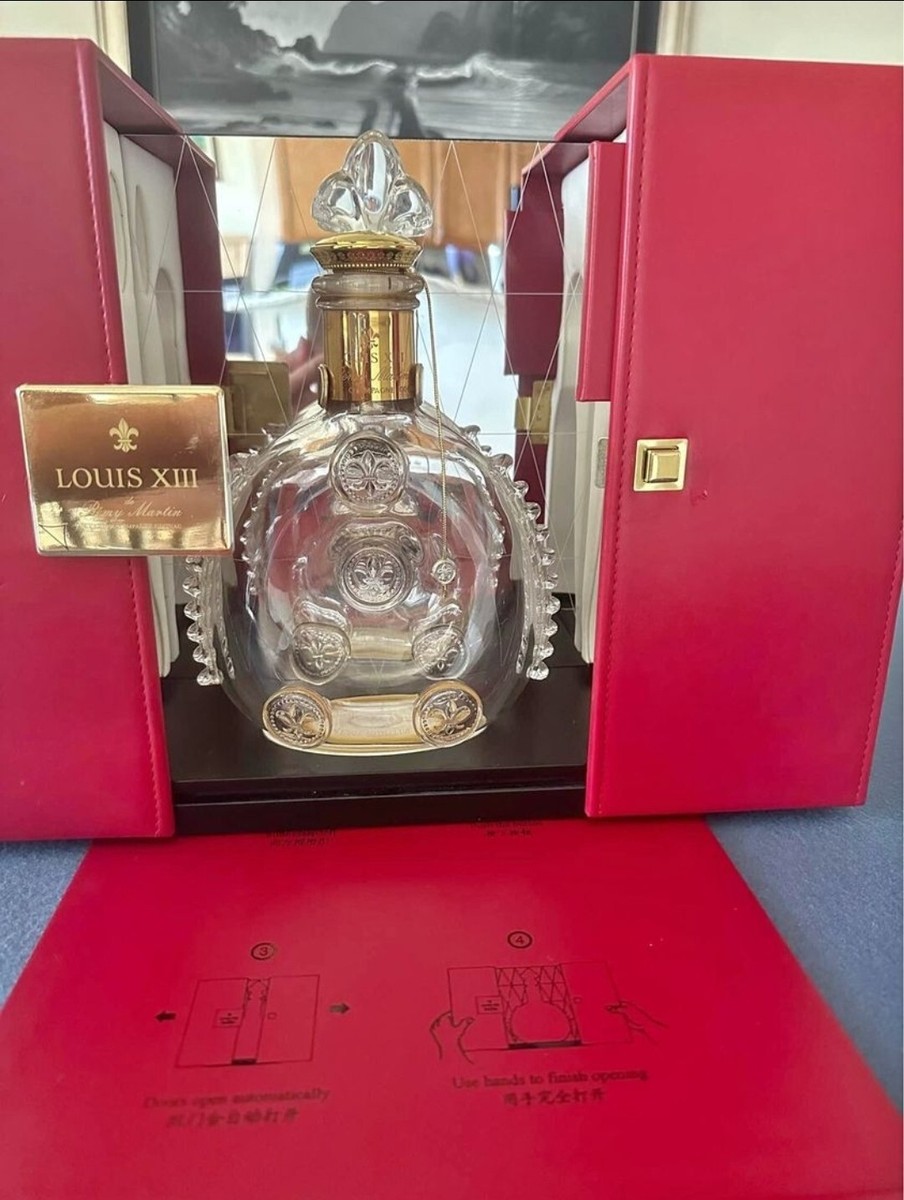 Empty Bottle Remy Martin Louis Xlll ,750 ML, With Box , Bacarat