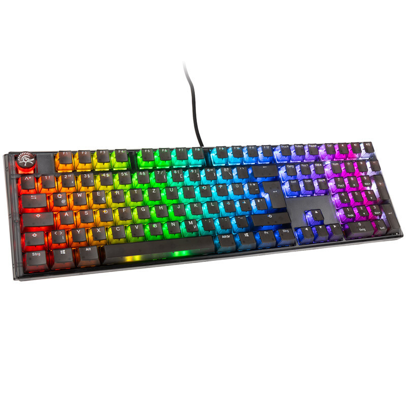 Ducky One 3 Aura Black Gaming Tastatur RGB LED DKON2108ST-RDEPDABAAAC1