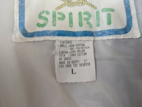 IZZI SPIRIT SAILING JACKET WOMENS L WINDBREAKER COLOR BLOCK 90s LOGO FULL ZIP - Picture 5 of 10