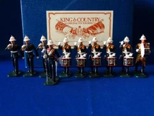 COJF-2966 - Royal Marine Drum & Bugle (10 Figures) - Ceremonial - K&C