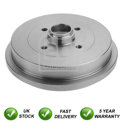 Brake Drum Rear SJR Fits VW Polo Golf Scirocco Seat Ibiza 841501615A