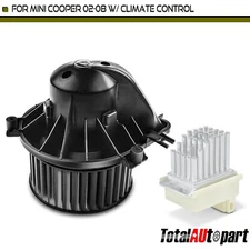 New HVAC Heater Blower Motor Resistor Kit for Mini Cooper 2002-2008 Front Side
