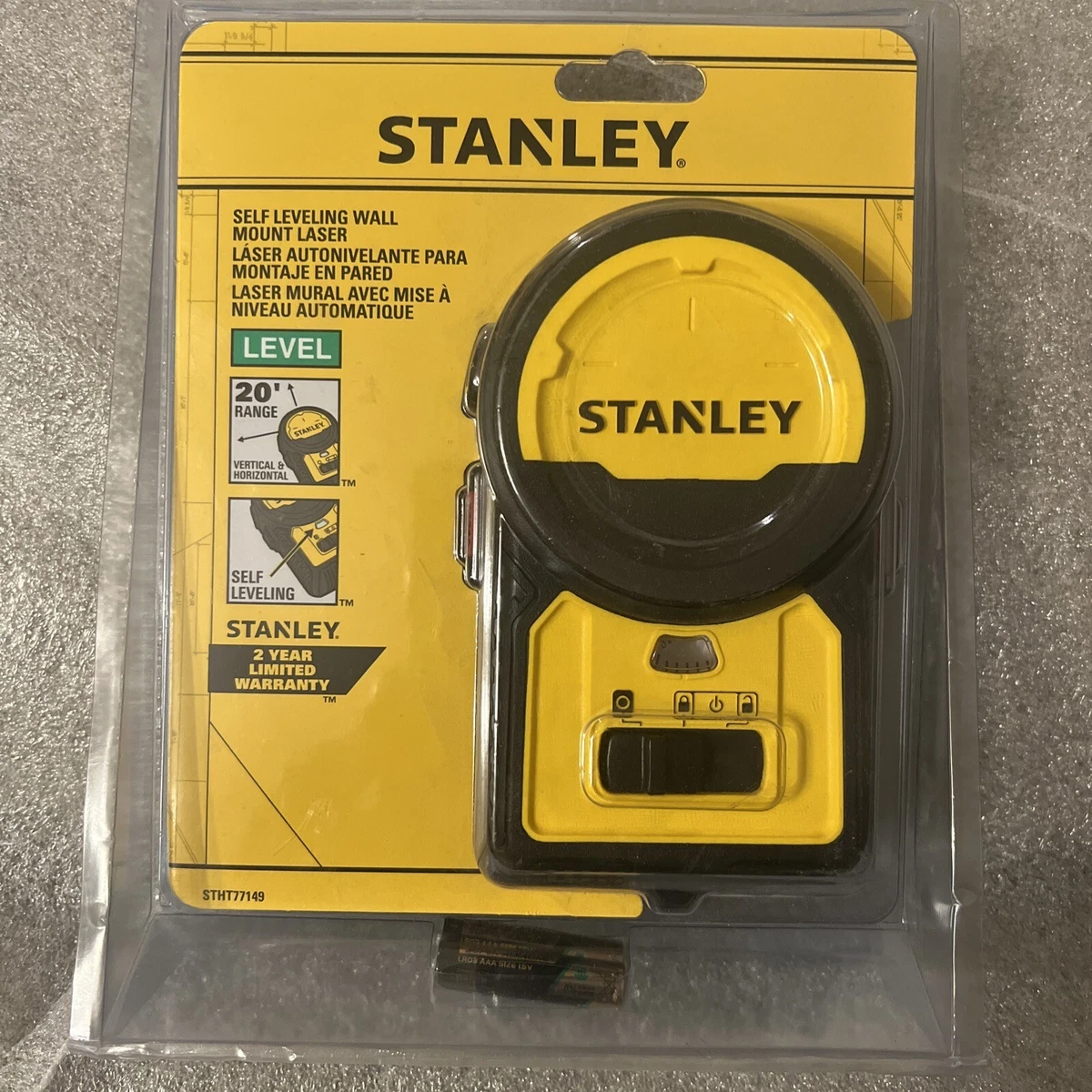 STANLEY STHT77149 Self Leveling Wall Line Generator Laser Level