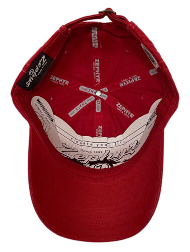 Zephyr NHL Montreal Canadiens "Carnival" Curved Bill Adjustable Hat BRAND NWT - Picture 6 of 6