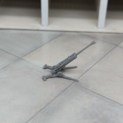 mini M777 howitzer resin 3D printing model 1/350/700 